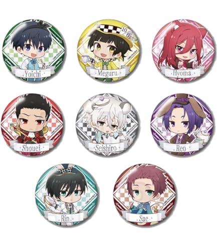 Amazon.co.jp: ブルーロック トレーディング缶バッジ ひっつきにゃん